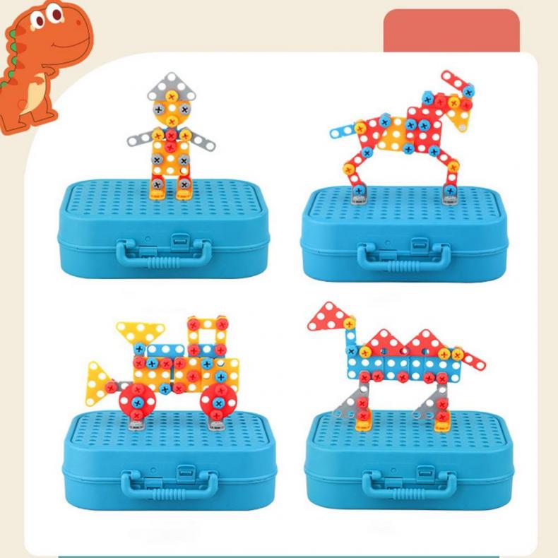 DrillMate™ - 211 Pcs Kids Screw Assembly Toy